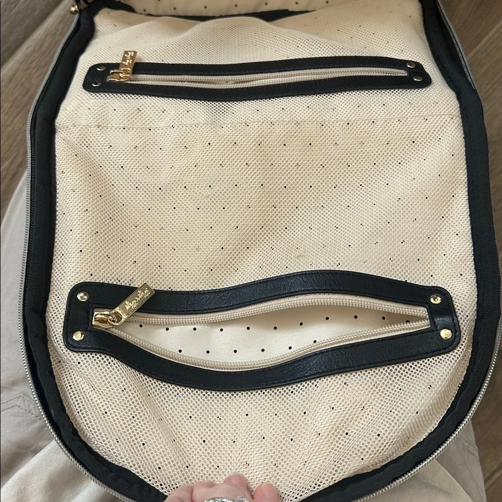 Itzy Ritzy Black Boss Backpack - Picture 4 of 6